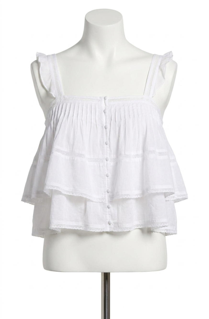NEW ASTR delia top in white